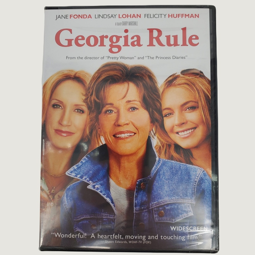 Georgia Rule DVD 2007 Widescreen Jane Fonda Lindsay Lohan Felicity Huffman New